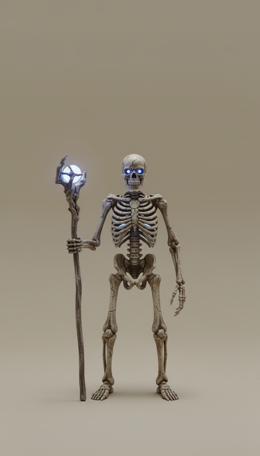 Tabletop Bone Collector Figurine