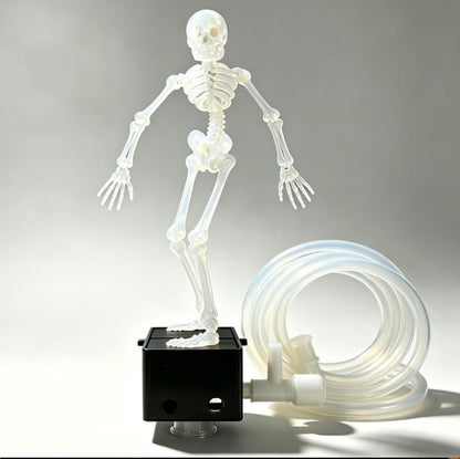 1pc, dancing skull fish tank bubble ornaments, interactive fish tank decoration set, adding a unique atmosphere to the fish tank and the theme aquarium environment.